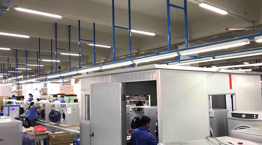 金環(huán)電器如何保證客戶收到的滾筒干衣機(jī)運(yùn)行時無異響？