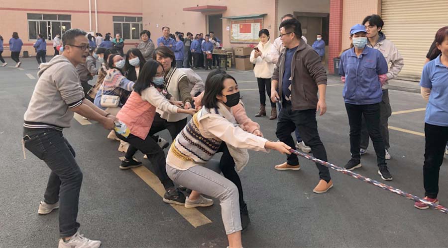 凝心聚力 辭舊迎新！金環(huán)電器開展跨年文娛活動