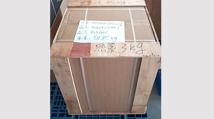 吸引客戶關(guān)注！金環(huán)電器熱泵滾筒干衣機小樣出貨國外